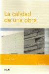 La calidad de una obra | 9789875840867 | Portada