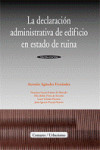 La declaración administrativa de edificio en estado de ruina | 788498363722 | Portada