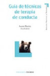 GUIA DE TECNICAS DE TERAPIA DE CONDUCTA | 9788436820331 | Portada