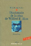 DICCIONARIO DE LA OBRA DE WILFRED R. BION | 9788497428620 | Portada