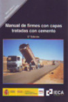 Manual de firmes con capas tratadas con cemento | 9788477904892 | Portada