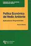 Política económica del medio ambiente | 9788480045483 | Portada