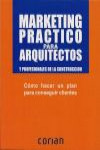 Marketing práctico para arquitectos y profesionales de la construcción | 9789874376060 | Portada