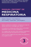 Manual Oxford de Medicina respiratoria | 9788478856008 | Portada