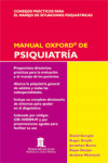 Manual Oxford de Psiquiatría | 9788478854301 | Portada