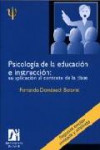 PSICOLOGIA DE LA EDUCACION E INSTRUCCION SU APLICACION AL CONTEXT O DE LA CLASE | 9788480216135 | Portada