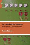 LA CONTRIBUCION HUMANA | 9788493807351 | Portada