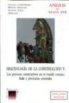 Arqueología de la construcción II | 9788400092795 | Portada