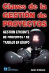 Claves de la gestión de proyectos | 9788492735808 | Portada