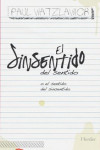 El sinsentido del sentido | 9788425426544 | Portada