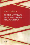 Teoría y técnica de la psicoterapia psicoanalítica | 9788425415760 | Portada