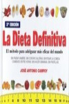 La dieta definitiva | 9788460749783 | Portada