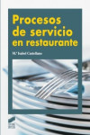 Procesos de servicio en restaurante | 9788499589015 | Portada