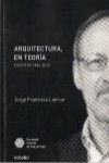 Arquitectura, en teoría | 9789875842977 | Portada