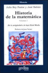 Historia de la matemática I | 9788497847803 | Portada