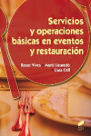 Servicios y operaciones básicas en eventos y restauración | 9788490770016 | Portada