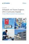 ORTHOPEDIC AND TRAUMA SURGEONS: CPD IN COMMUNITY HOSPITALS. A STUDY OF DIFFERENT EDUCATIONAL NEEDS AND PREFERENCES | 9783131987914 | Portada