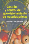 Gestión y control del aprovisionamiento de materias primas | 9788490770276 | Portada