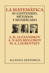 La matemática: su contenido, métodos y significado | 9788420693309 | Portada