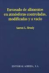 Envasado de alimentos en atmósferas controladas, modificadas y a vacío | 9788420008196 | Portada