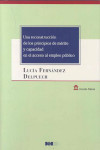 UNA RECONSTRUCCIÓN DE LOS PRINCIPIOS DE MÉRITO Y CAPACIDAD EN EL ACCESO AL EMPLEO PÚBLICO | 9788434022102 | Portada