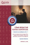 Cómo Redactar Textos Científicos y Seguir las Normas APA 7ª para los trabajos de fin de Grado (TFG), trabajos de fin de Máster (TFM), tesis doctorales y artículos de investigación | 9788417289508 | Portada