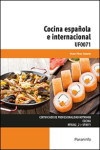 Cocina española e internacional UF0071 | 9788428397339 | Portada