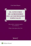 El concurso de acreedores de las sociedades especiales | 9788490901137 | Portada