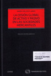 La cesión global de activo y pasivo en las sociedades mercantiles | 9788490987230 | Portada