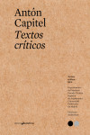 TEXTOS CRÍTICOS #3. ANTÓN CAPITEL | 9788494695711 | Portada