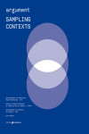 Argument #1 Sampling Contexts | 9788494979835 | Portada