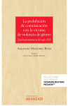 La prohibición de comunicación con la víctima de violencia de género | 9788411240710 | Portada