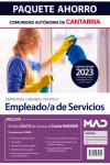 Paquete Ahorro Empleado/a de Servicios (Personal Laboral Grupo 3) Comunidad Autónoma de Cantabria | 9788414265604 | Portada