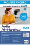 Paquete Ahorro Auxiliar Administrativo/a Diputación Provincial de Cádiz | 9788414269619 | Portada