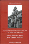 ESTUDIOS DE DERECHO DE SOCIEDADES Y DE DERECHO CONCURSAL | 9788413202228 | Portada