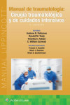 Manual de traumatología. Cirugía traumatológica y de cuidados intensivos | 9788418892622 | Portada