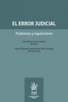 El error judicial. Problemas y regulaciones | 9788411695671 | Portada