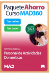 Paquete Ahorro Curso MAD360+TEST ONLINE Personal de Actividades Domésticas Diputación Provincial de Sevilla | 9788414274026 | Portada