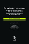 Formularios concursales y de la insolvencia. Derecho preconcursal y planes de reestructuración | 9788411979009 | Portada