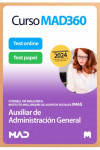 Curso MAD360 Oposiciones Auxiliar Administrativo/a + Temario Papel + Test Papel y Online Consejo Insular de Mallorca (Consell de Mallorca) | 9788414281932 | Portada