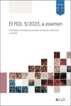 El RDL 5/2023, a examen. Principales medidas procesales, societarias, laborales y fiscales | 9788419446824 | Portada