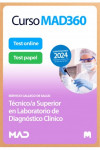 Curso MAD360 Técnico/a Superior en Laboratorio de Diagnóstico Clínico + Temario Papel + Test Papel y Online Servicio Gallego de Salud (SERGAS) | 9788414282359 | Portada