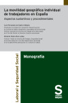 La movilidad geográfica individual de trabajadores en España. Aspectos sustantivos y procedimentales | 9788410538146 | Portada