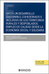 Hacia un desarrollo sostenible, cohesionado e inclusivo de los territorios rurales y despoblados: Empleo de calidad desde la economía social y solidaria | 9788411626538 | Portada