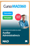 Curso MAD360 Auxiliar Administrativo/a + Libros papel Ayuntamiento de Talavera de la Reina | 9788414284070 | Portada