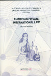 European private internacional law 2024 | 9788409616480 | Portada