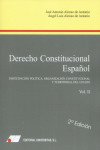 Derecho constitucional español, Tomo II 2024. Participación política, organización constitucional y terrotorial del estado | 9788479916367 | Portada