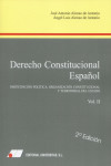 Derecho constitucional español, Tomo II 2024. Participación política, organización constitucional y terrotorial del estado | 9788479916367 | Portada