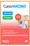 Curso MAD360 Escala de Atención Sociosanitaria C1-04-01 (Cuerpo Especialistas) + Libros papel Generalitat Valenciana | 9788414284575 | Portada