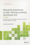 Manual de actuaciones en Sala. Técnicas prácticas del proceso civil 2024 | 9788419905864 | Portada
